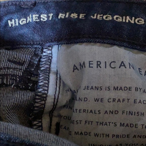 NWOT Juniors American Eagle Skinny Jeans Size 00 - Picture 8 of 8